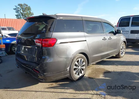 2017 Kia Sedona Sx из США, поврежденный, VIN KNDMC5C1XH6337827